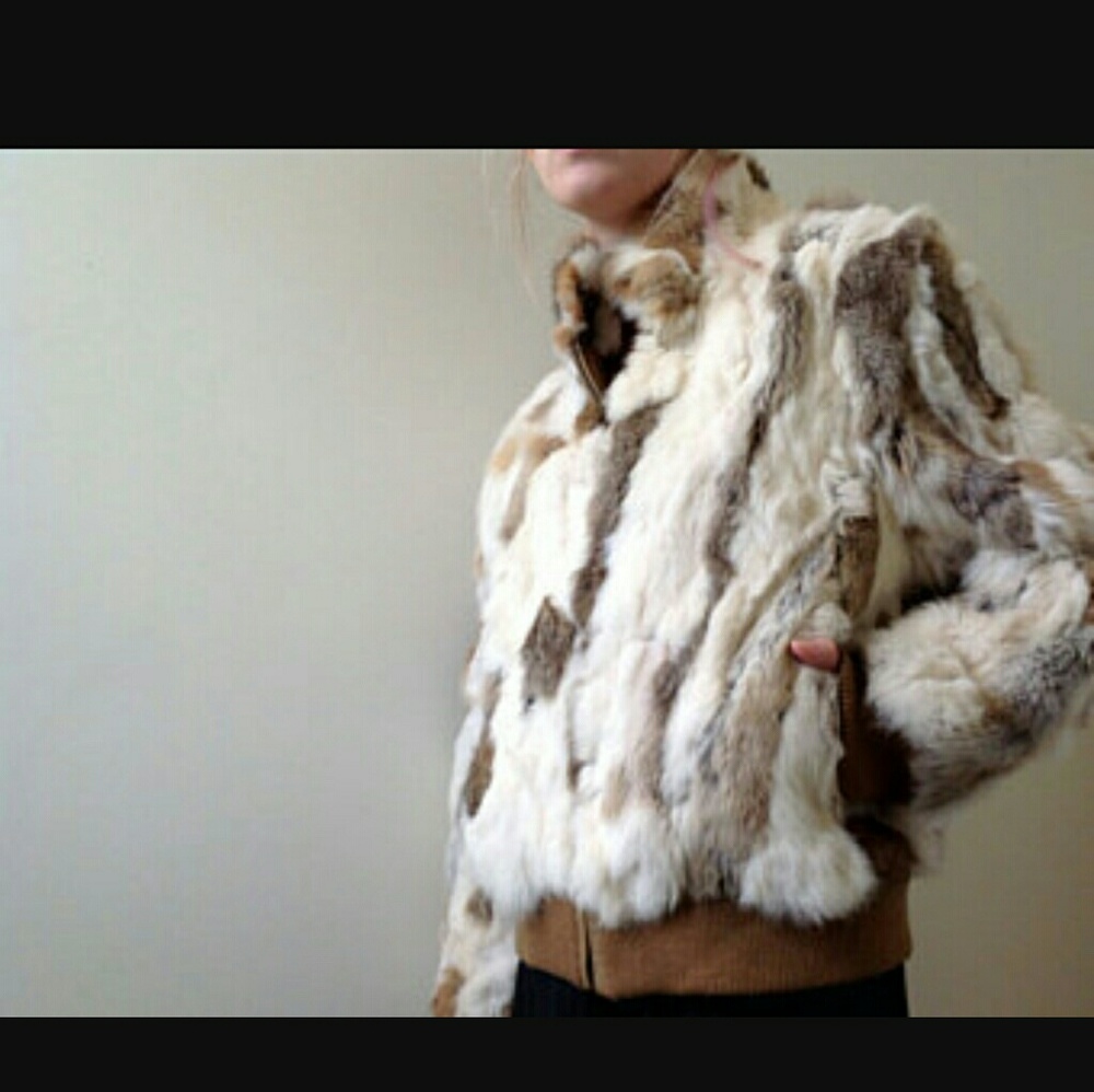 Wilson's leather fur jacket and matching hat